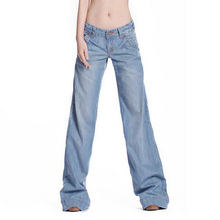 New Women Fashion Pant slim fit Trouser Sexy Flares Jeans W901