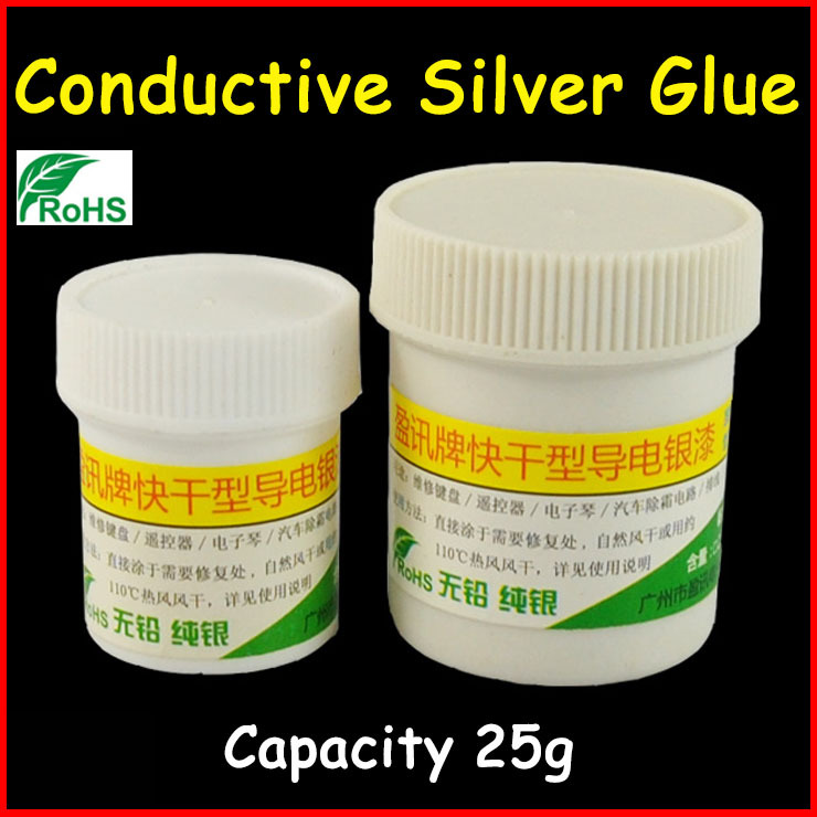 25g Conductive Silver Paint Glue for Repair Keyboard Repair Circuit ...