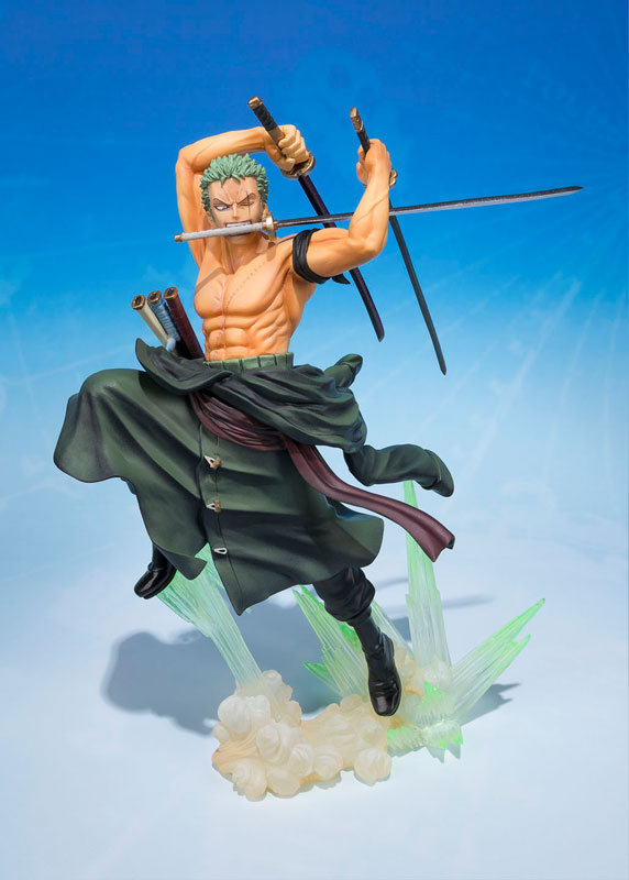 ONE PIECE Roronoa Zoro Action Figure Statua Ultragari Figuarts Zero Bandai 15
