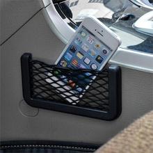 hot sale new Promotions Universal Auto Car Seat Back Storage Net Bag Phone Holder Pocket Organizer free shipping