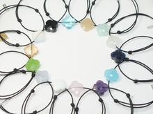 2016 Vogue jewelry handmade 925 sterling silver black rope four leaf clover crystal enchantment bracelets for lady child