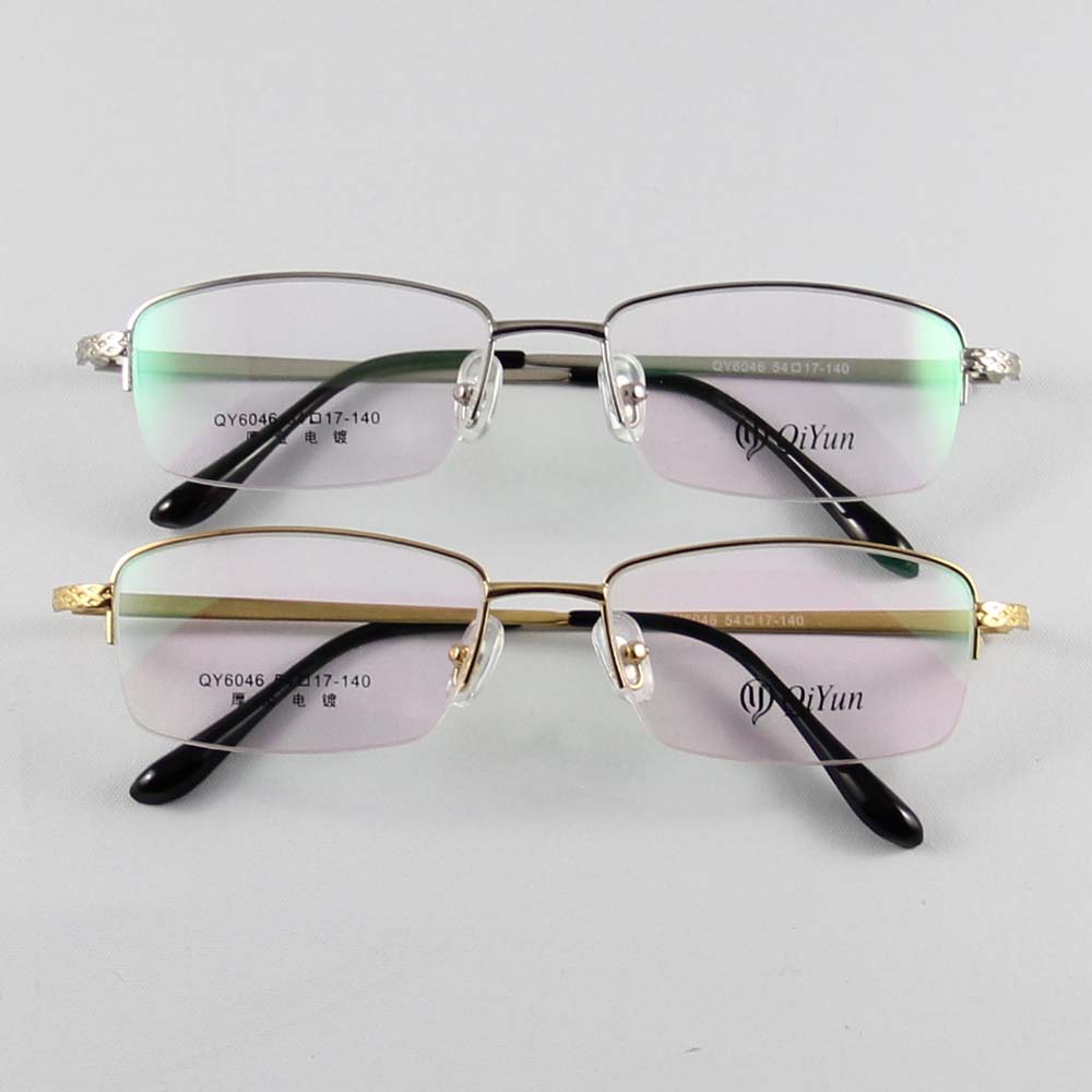 Buy Wholesale Men Glasses Half Rimless Spectacles
