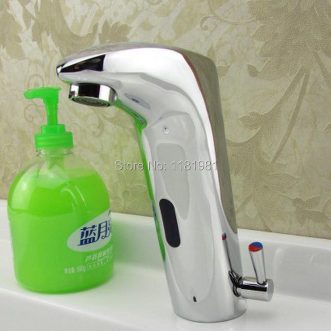 Cheap Brass Automatic Auto Touch free Sensor Faucet basin faucet XR8802 Cheap Brass Automatic Auto Touch free Sensor Faucet basin faucet XR8802