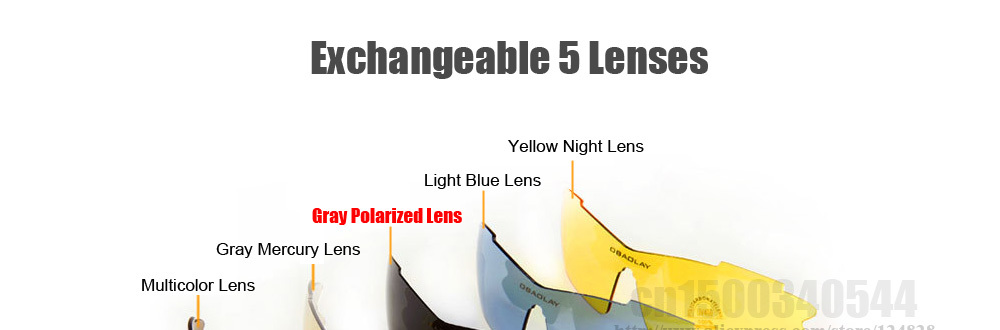 2015 Men Women Cycling Glasses Polarized UV400 Sports Sunglasses Ski
