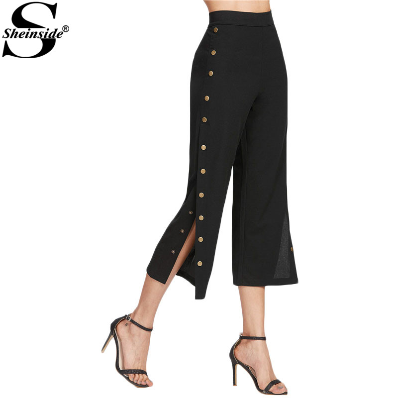 womens black pants with pockets