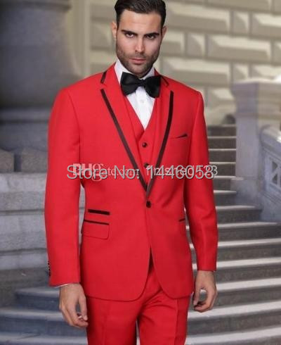 Red Prom Suits For Men - Ocodea.com