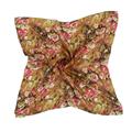 Newly Design Rose Flower Oil Paint Printed Chiffon Square Scarf Wrap Kerchief Neck Shawl 160607