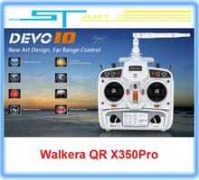 5pcs/lot Original Walkera DEVO 10ch Transmitter 2.4Ghz Radio System RX1002 Receiver for WALKERA Drone QR X350 Pro FPV
