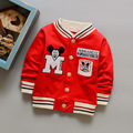 2016 Baby Boys Hoodies Kids Minnie Jackets Sweatshirt Sport Coat Boys Moleton Letter Print Spring Autumn
