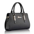 Trendy Luxury Crocodile print Woven Leather Handbag Imported PU Designer Women Shoulder Bag Fashion Casual Ladies
