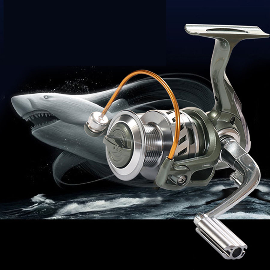 2016 New 13BB 4.7: 1 Fishing Pesca Metal Front Drag Okuma Spinning Spool Reel 1000-7000 Aluminum Fishing Saltwater Reel Wheel