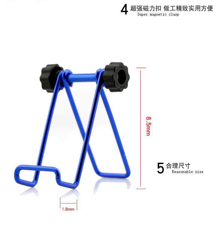 2015 new extensible Metal stent lazy rotating folding tablet great convience endurable for ipad 1 2