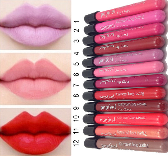 Charming Sexy Lip Gloss Beauty Makeup Matte Waterproof Lip Pencil Lone lasting Lipstick colors Lip Pen