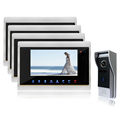 Homefong7 Inch TFT Touch Screen Color Video Door Phone Night Vision Intercom System IR sensor Color
