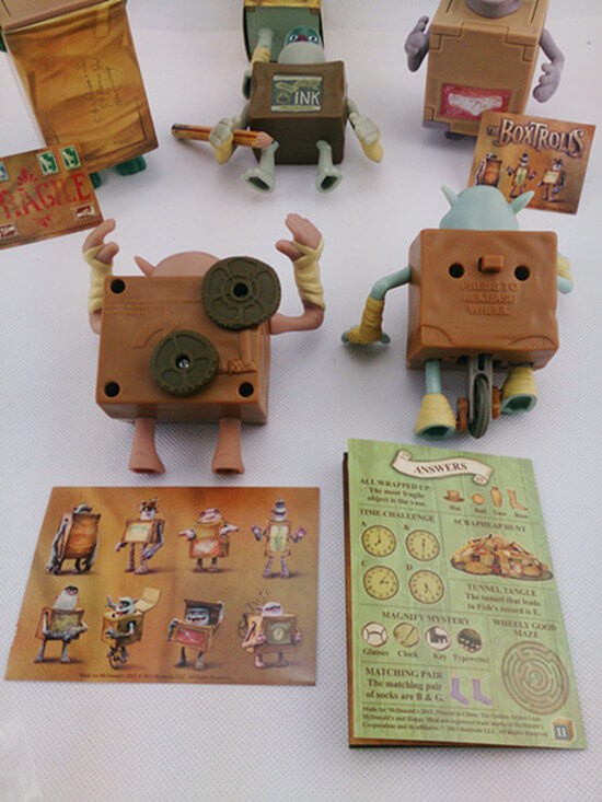 boxtrolls action figures
