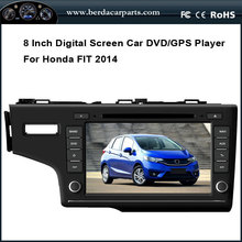 Car DVD For Honda Fit 2014 With GPS Navigation Stereo Radio Bluetooth (TV option) Free Map