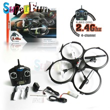 UDI toys U818A# 2.4GHz 4 CH 6 Axis Gyro RC Quadcopter with Camera (RTF Mode 2). Free Shipping.