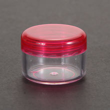 Hot Sale 10Pcs Portable Cosmetic Empty Jar Pot Eyeshadow Makeup Face Cream Container CS 8