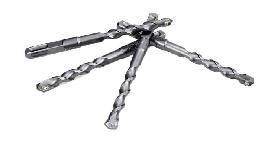 1PCS 30 350mm Hammer drill bit 4 Slot quadrilateral handle Cobalt Steel Alloys Impact drill Concrete