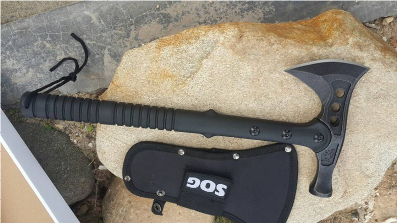 SOG M48 Tactical Axe Tomahawk Army Outdoor Hunting Camping Survival Machete Axes Hand Tool Fire Axe