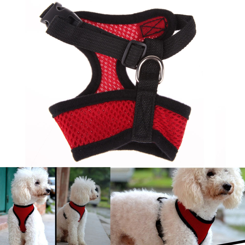 Fashion Dog Harness Soft Air Nylon Mesh Pet Harness Dog Cloth Dog Vest MTY3