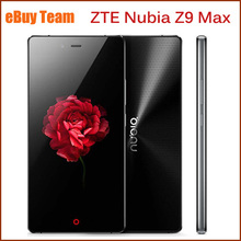 Original ZTE Nubia Z9 Max 5.5″ Snapdragon810 Octa Core Andriod 5.0 4G Mobile Smartphone 3GB+16GB ROM 16MP 1920*1080P Cell Phones