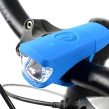 5 Color USB Charge Bicycle Bike Light Silica Headlight Riding Flashlight Perfect for Outdoor Cycling Camping Hunting Flashlights