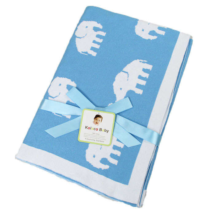 PH090 high grade baby blanket knitted style (16)