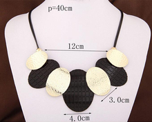2015 New Maxi Necklace Colar Big Brand Collares Bib Choker Chunky Woman Necklace Vintage Summer Style