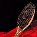 Wood Hair Brush Sandalwood comb Wooden Hair Brushes Paddle Hair comb Hair Extension Brush J19