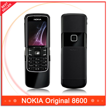Original Nokia 8600 Luna Mobile Phone Russian Keyboard Camera 2.0MP  Bluetooth 2.0 Unlocked 8600 Cell Phone