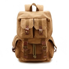 Canvas backpack
