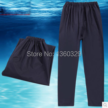 Fashion burberry_ Rain Pants Dark Blule burberry_ men Woman Waterproof Trousers Motorcycle Raincoat Sports Boys Rainwear