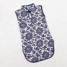 Chinese Kids Child Girl Baby Cheongsam Retro Floral Dress Qipao 2-7Y Clothes