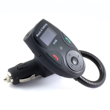 Wireless Universal Car Bluetooth MP3 Player Car Handsfree LCD Display Car Kit FM Transmitter Modulator USB SD TF Card +Remote