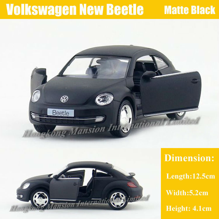 New Beetle Volkswagen 1:36 Car Model Collection&Gifts Alloy Diecast Black Toys 
