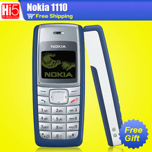 Nokia 1110 mobile phone Original Nokia 1110 cell phone Refurbished Mobile Phone Singapore Post free shipping