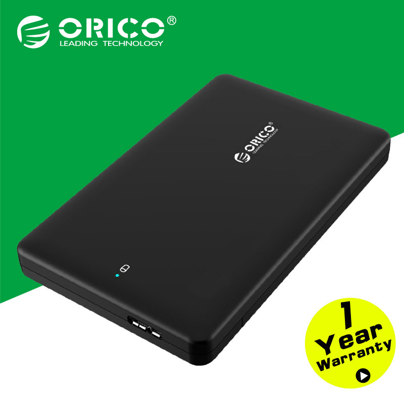 Orico 2599US3 Sata3.0 к USB 3.0 HDD чехол без инструментов 2.5 HDD корпус для настольного ноутбука жесткий диск коробке ( не включая HDD )