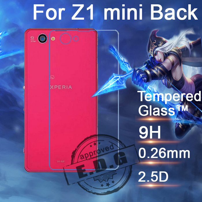 0 26mm 9H Explosion Proof Anti scratch LCD Tempered Glass Film For Sony Xperia Z1 compact