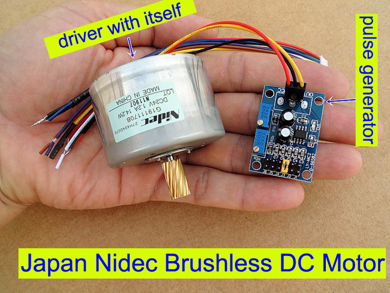 Dc none brush motor the syncronisation driver board pulse generator
