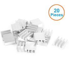 20pcs/lot Aluminum Heatsink 11*11*5mm Electronic Chip Cooling Radiator Cooler for Banana Raspberry Pi RAM,Memory,IC DC Converter