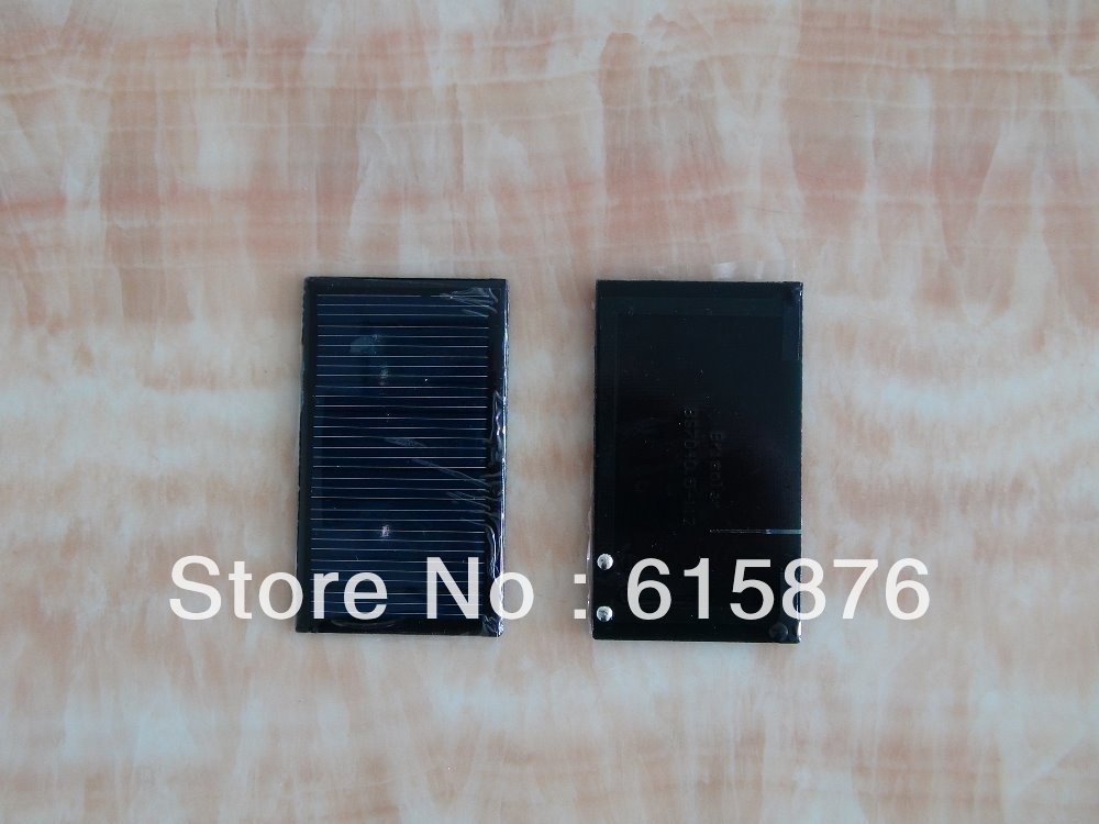 Wholesale cheap DIY 0.33w 5V small thin solar panel charger battery 3 