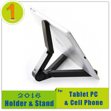 New Store Wholesale prices Foldable Adjustable Stand Bracket Holder Mount for iPad Tablet PC Mobile Phone Free Shipping