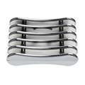Silver Alloy Nail Art Equipment For Nail Art Pen Stand Makeup Brush Holder Rest Acrylic UV