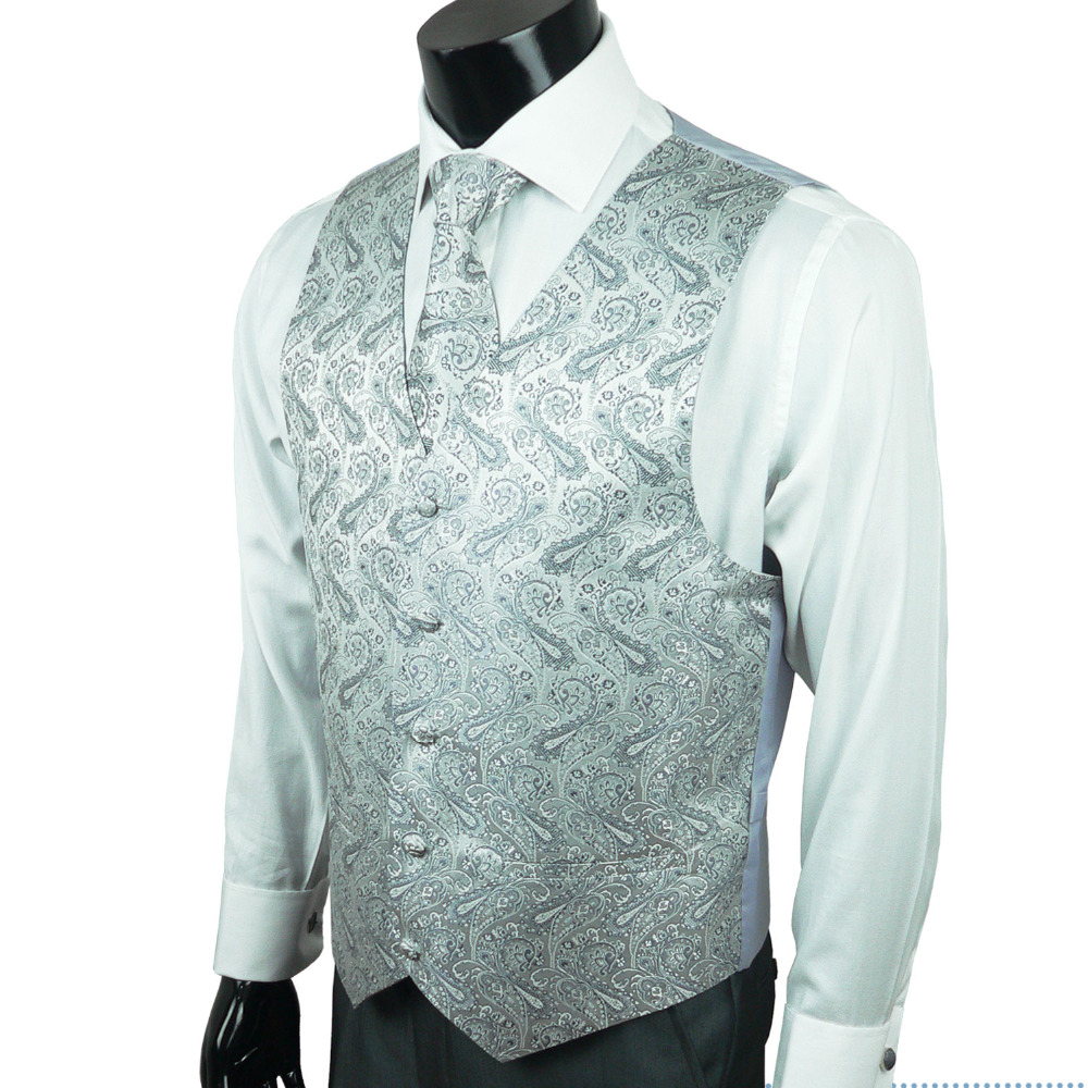 Popular Silver Vest Tuxedo-Buy Cheap Silver Vest Tuxedo lots from China