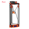 LCD Display 3D Printing Machine Kits 3d Printer Kossel K800 XL 3d Printer Kit With Heated