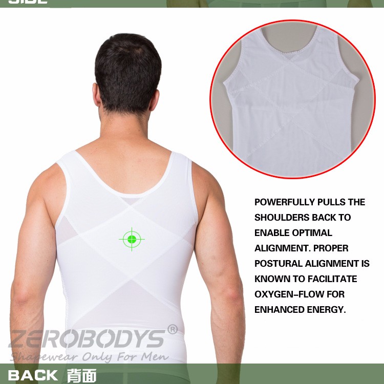 2021 Waist Corsets Men Undershirts Mens Bodysuit Vests Compression
