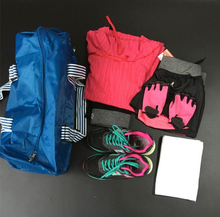 2015 new sport bag for women yoga fitness gym handbag shoes bag fashion outdoor travel bag