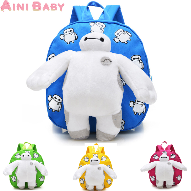 Baymax Modeling Kid School Backpack For Child Scho...