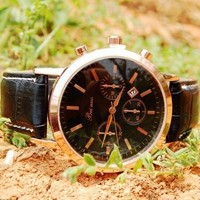 Leather Watch 296